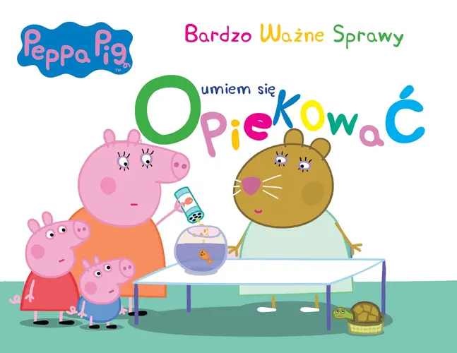 Okładka: Świnka Peppa. Bardzo ważne sprawy