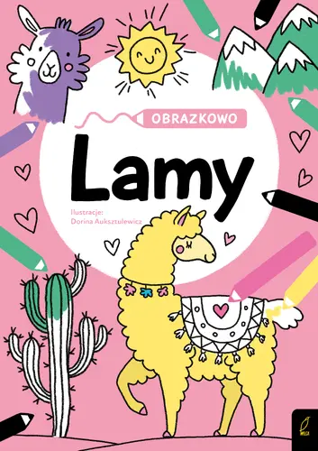 Okładka: Obrazkowo. Lamy