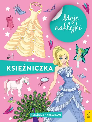 Okładka: Moje naklejki. Księżniczka