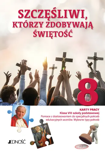 Okładka: Szczęśliwi, którzy zdobywają świętość