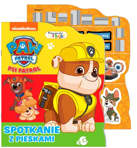 Okładka: Psi Patrol Przyjaciele z bajki cz. 13 Spotkanie z pieskami