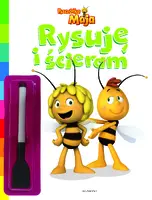 Okładka: Rysuję i ścieram. Pszczółka Maja