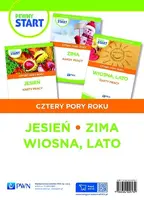 Okładka: Pewny start Cztery pory roku Jesień, Zima, Wiosna, Lato