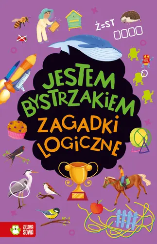 Okładka: Jestem bystrzakiem. Zagadki logiczne