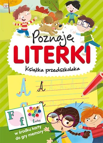 Okładka: Poznaję literki. Książka przedszkolaka
