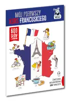 Okładka: Mój pierwszy kurs francuskiego. 600 słów i zwrotów. Kapitan Nauka