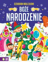 Okładka: Ozdabiam naklejkami. Boże Narodzenie