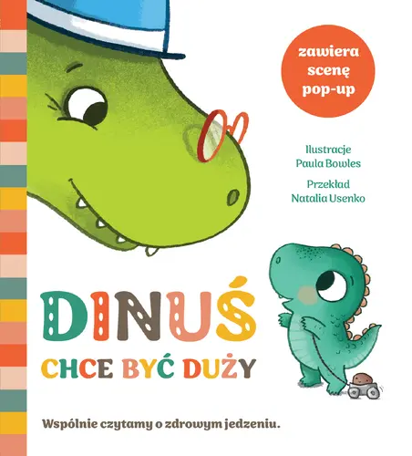 Okładka: Dinuś chce być duży