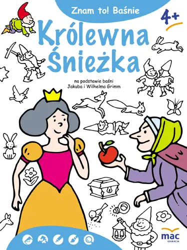 Okładka: Znam to! Królewna Śnieżka i siedmiu krasnoludków