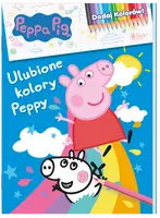 Okładka: Peppa Pig. Dodaj kolorów cz. 8 Ulubione kolory Peppy