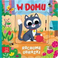 Okładka: Ruchome obrazki. W domu