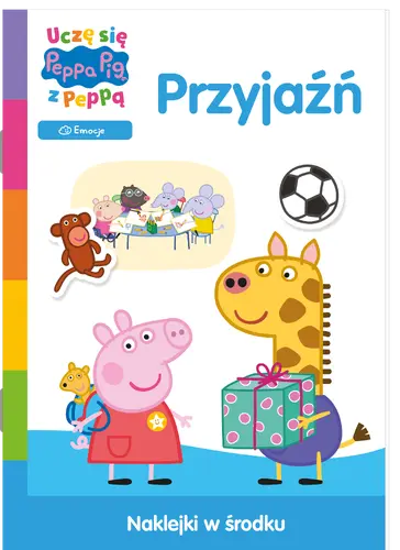 Okładka: Peppa pig. Uczę się z Peppą. Przyjaźń
