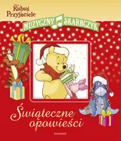 Okładka: Świąteczne opowieści. Grająca Księga Puchatka