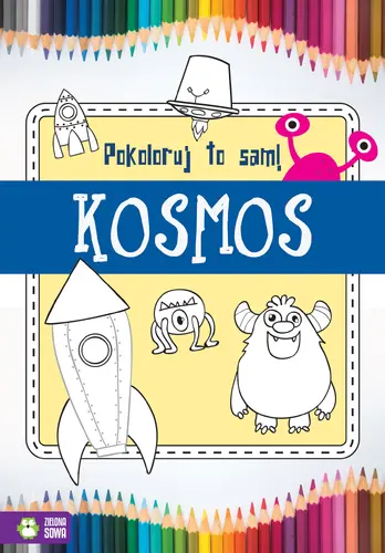 Okładka: Pokoloruj to sam! Kosmos