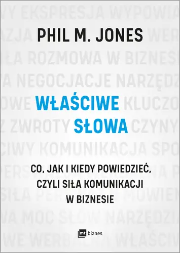 Okładka: Właściwe słowa