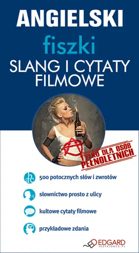 Okładka: Angielski fiszki Slang i cytaty filmowe