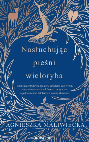 Okładka: Nasłuchując pieśni wieloryba