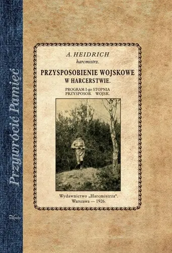 Okładka: Przysposobienie wojskowe w harcerstwie