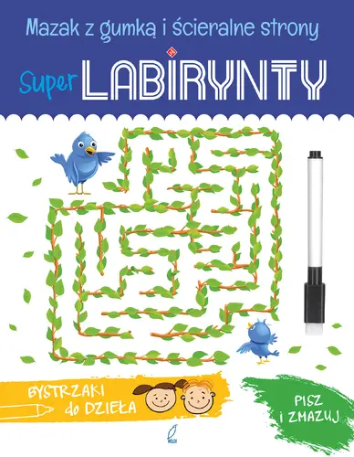 Okładka: Super Labirynty. Bystrzaki do dzieła