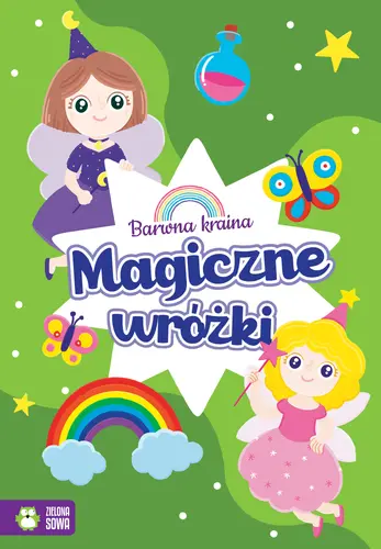 Okładka: Barwna kraina. Magiczne wróżki