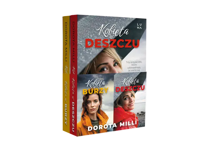 Okładka: Pakiet Dorota Milli: Kobieta w deszczu / Kobieta w burzy