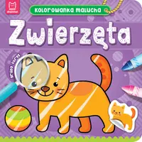 Okładka: ZWIERZĘTA kolorowanka malucha