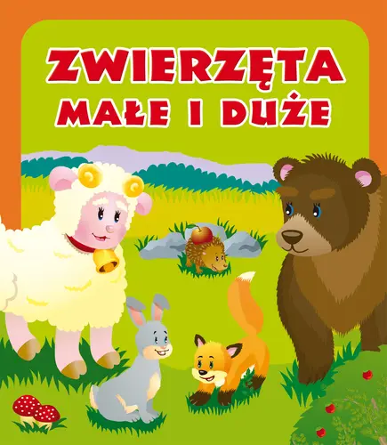 Okładka: Zwierzęta małe i duże. Pianki
