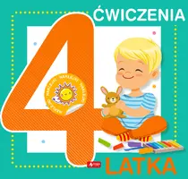 Okładka: Ćwiczenia 4-latka z naklejkami