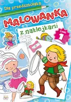 Okładka: Malowanka z naklejkami cz. 1