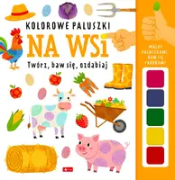 Okładka: Na wsi. Kolorowe paluszki