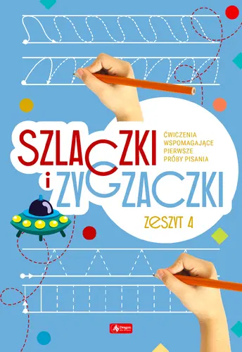 Okładka: Szlaczki i zygzaczki. Zeszyt 4