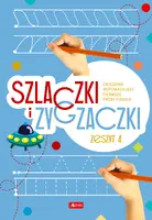 Okładka: Szlaczki i zygzaczki. Zeszyt 4