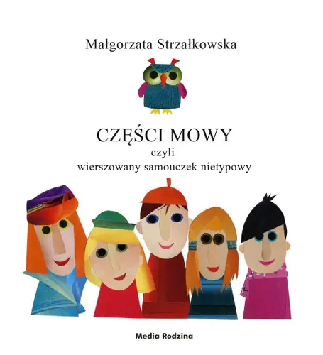 Okładka: Części mowy. Rymowany samouczek językowy