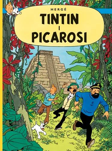 Okładka: Tintin i Picarosi, tom 23