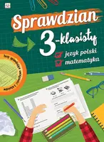 Okładka: Sprawdzian 3-klasisty. Język polski i matematyka
