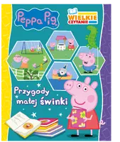 Okładka: Peppa Pig. Wielkie czytanie. Przygody małej świnki