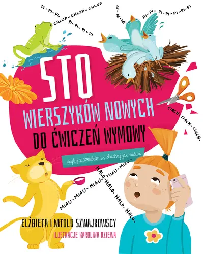 Okładka: Sto wierszyków nowych do ćwiczeń wymowy