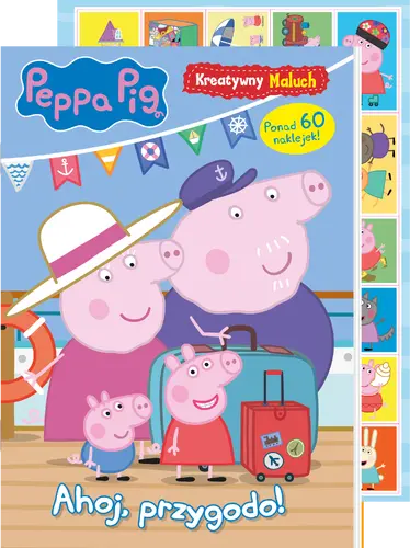 Okładka: Peppa Pig. Kreatywny maluch 9. Ahoj, przygodo!