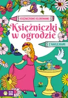 Okładka: Księżniczkowe kolorowanki. Księżniczki w ogrodzie