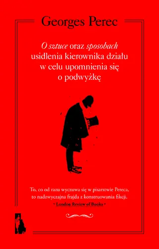 Okładka: O sztuce oraz sposobach usidlenia kierownika działu w celu upomnienia się o podwyżkę