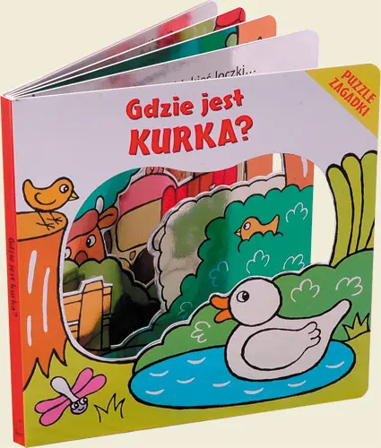 Okładka: Gdzie jest kurka?