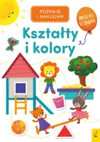 Okładka: Poznaję i naklejam. Kształty i kolory