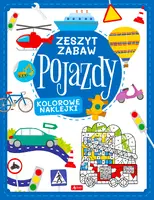 Okładka: Pojazdy. Zeszyt zabawy