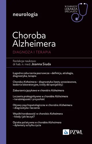 Okładka: Choroba Alzheimera. Diagnoza i terapia
