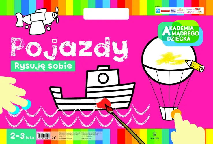 Okładka: Rysuję sobie. Pojazdy