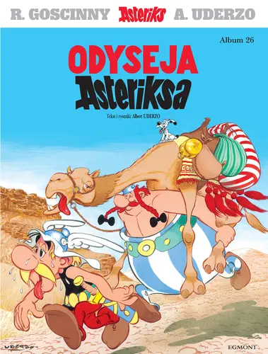 Okładka: Asteriks. Odyseja Asteriksa. Tom 26