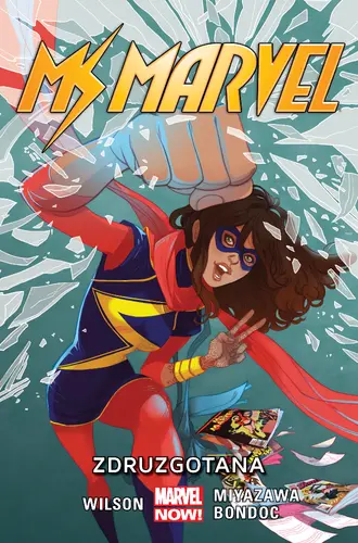 Okładka: Ms Marvel: Zdruzgotana, tom 3