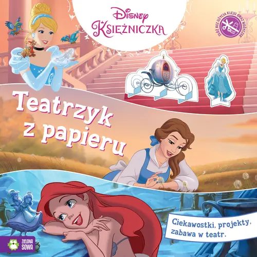 Okładka: Teatrzyk z papieru. Księżniczki. Disney