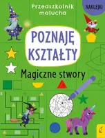 Okładka: Przedszkolnik malucha. Poznaję kształty. Magiczne stwory