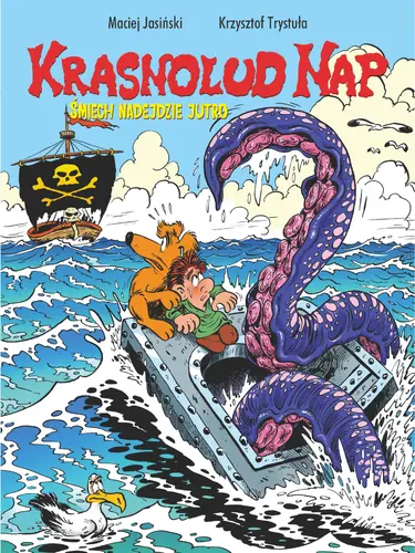 Okładka: Krasnolud Nap – Śmiech nadejdzie jutro, tom 3